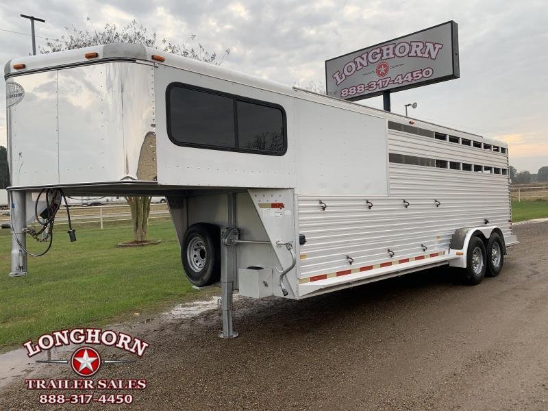 2001 Sundowner Trailers 22ft Stock Combo with 6ft Tack Room Livestock Trailer 2001 Sundowner Trailers 22ft Stock Combo with 6ft Tack Room Livestock Trailer