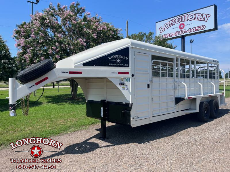 2024 Swift Built Trailers 24ft Stock Combo with 4ft Tack Room & Two