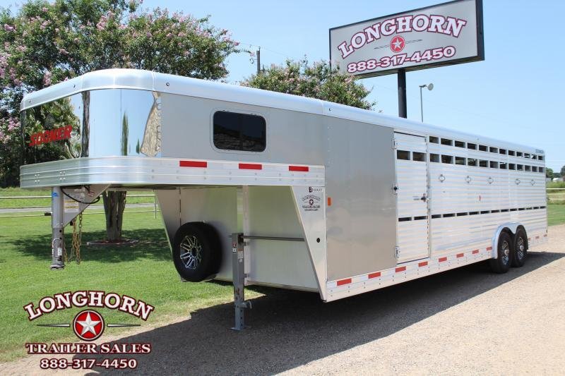 2020 Sooner 28ft Show Cattle Combo with Tack Room Livestock Trailer 2020 Sooner 28ft Show Cattle Combo with Tack Room Livestock Trailer