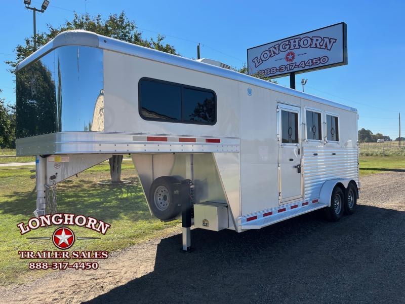 2021 Adam 3 Horse Gooseneck with Air Conditioner 2021 Adam 3 Horse Gooseneck with Air Conditioner