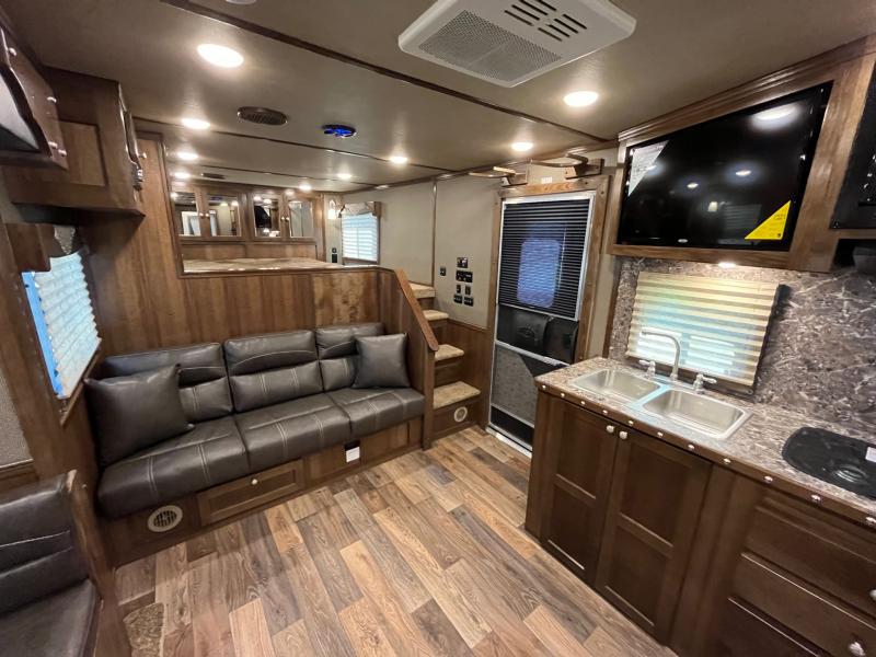 2023 SMC Horse Trailers 4 Horse Side Load 14ft Living Quarter with