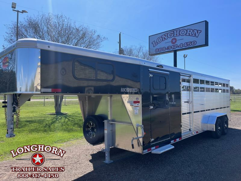 2023 Sundowner 24ft Show Cattle with Two Side Ramps Stock / Stock Combo Trailer
