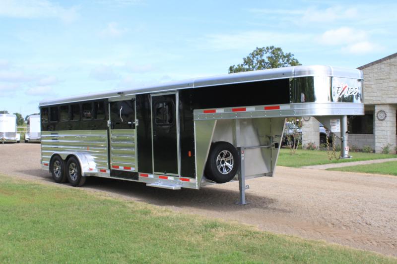 2020 Exiss Trailers Low Pro 8 Pen With 6ft Tack And Side Ramp Livestock Trailer Stock Trailers For Sale Classifieds For Horse And Livestock Trailers
