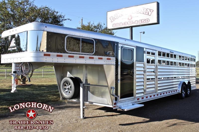 2021 Elite Trailers 28ft x 8ft Show Cattle with Two Side Ramps Livestock Trailer 2021 Elite Trailers 28ft x 8ft Show Cattle with Two Side Ramps Livestock Trailer