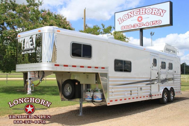 2023 Elite Trailers 3 Horse 10.8ft Living Quarter with Generator 2023 Elite Trailers 3 Horse 10.8ft Living Quarter with Generator