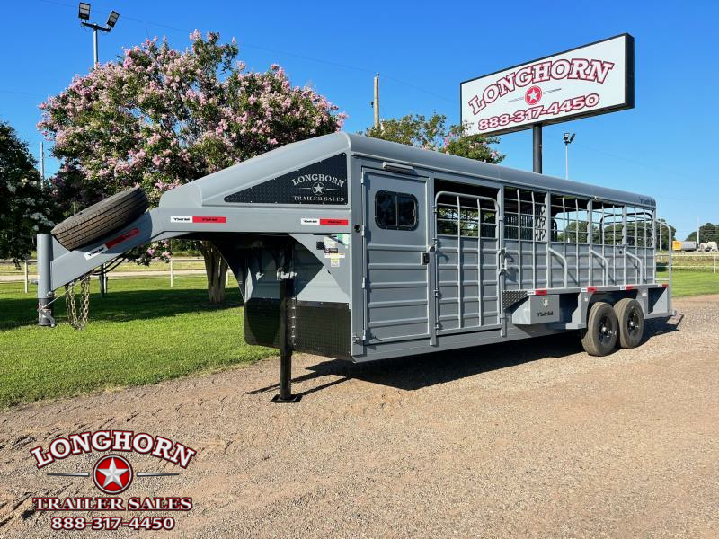 2024 Swift Built 20ft with 2ft Tack Boxes Stock / Stock Combo Trailer