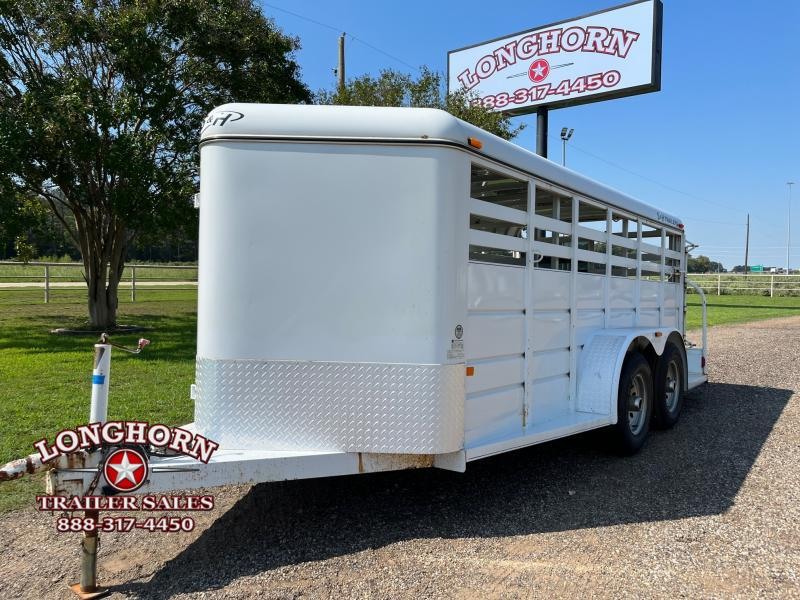 2007 S and H 16ft Low Pro with Front Tack Room Stock / Stock Combo Trailer 2007 S and H 16ft Low Pro with Front Tack Room Stock / Stock Combo Trailer