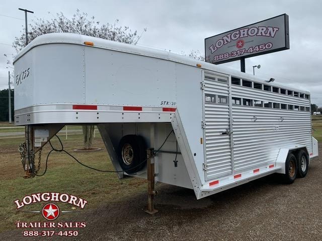 2007 Exiss Trailers 20ft Stock Trailer with Rear Ramp Livestock Trailer 2007 Exiss Trailers 20ft Stock Trailer with Rear Ramp Livestock Trailer