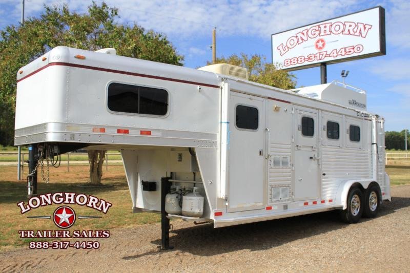2008 C and C Trailers 3 Horse Weekender Pkg Horse Trailer 2008 C and C Trailers 3 Horse Weekender Pkg Horse Trailer
