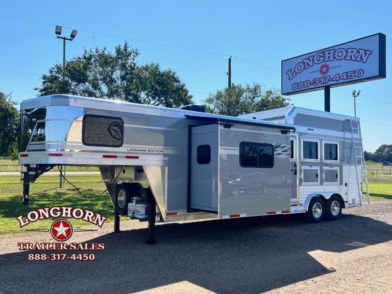 2023 SMC 3 Horse 11' Lq Slide out Laramie 2023 SMC 3 Horse 11' Lq Slide out Laramie