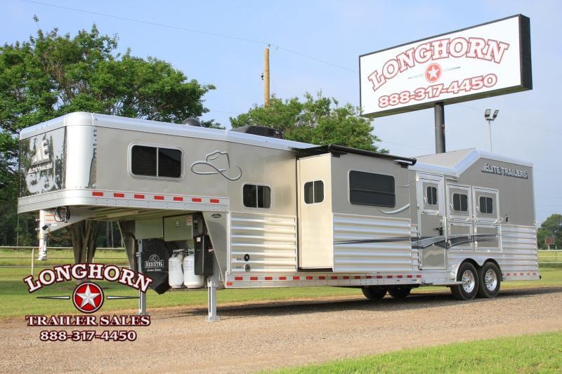 2022 Elite Trailers 3 Horse 15.8 ft Shortwall Side Load Slide Out 2022 Elite Trailers 3 Horse 15.8 ft Shortwall Side Load Slide Out