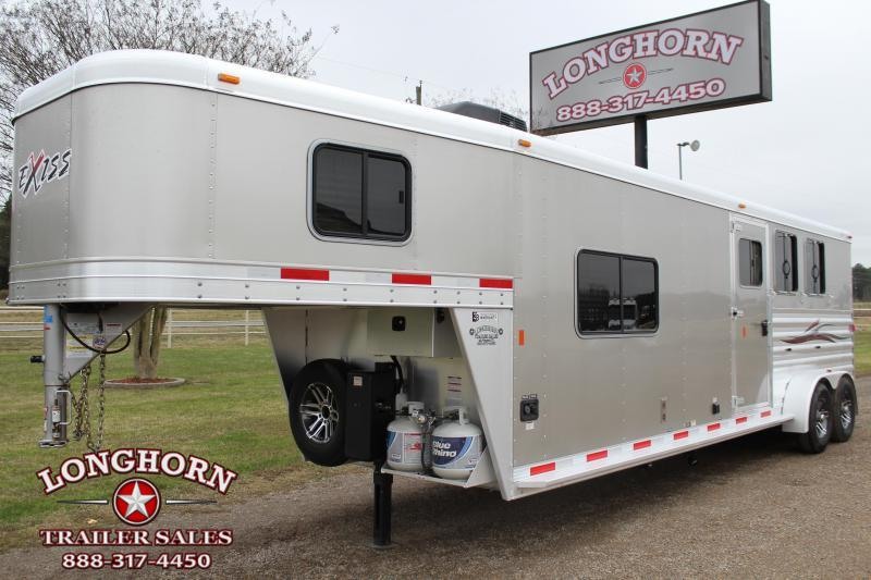 2018 Exiss Trailers 3 Horse with 8ft LQ and Side Tack Horse Trailer 2018 Exiss Trailers 3 Horse with 8ft LQ and Side Tack Horse Trailer