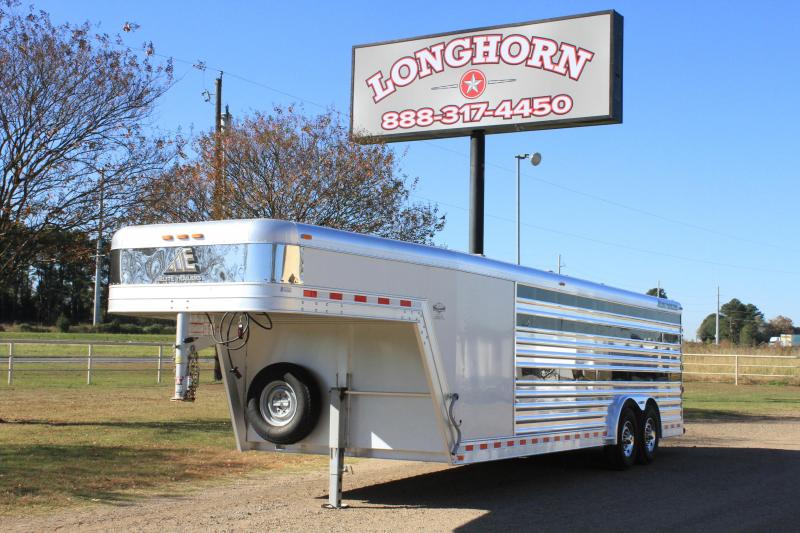 2014 Elite Trailers 10 Pen Gooseneck 8ft Wide Low Pro Livestock Trailer 2014 Elite Trailers 10 Pen Gooseneck 8ft Wide Low Pro Livestock Trailer