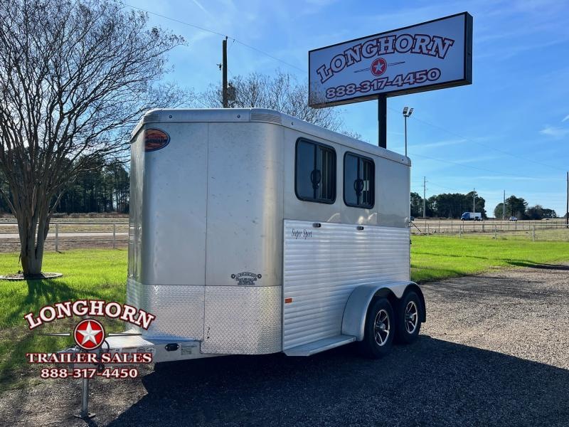 2018 Sundowner 2 Horse Bumper Pull / Front Tack Two Horse Trailers