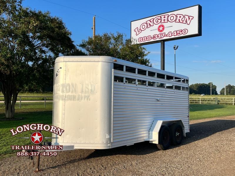 2001 Featherlite 16' Stock Bumper pull Stock / Stock Combo Trailer 2001 Featherlite 16' Stock Bumper pull Stock / Stock Combo Trailer