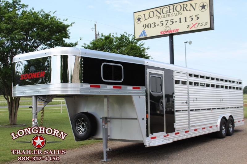 2021 Sooner 28ft Show Cattle Combo with Two Side Ramps 2021 Sooner 28ft Show Cattle Combo with Two Side Ramps
