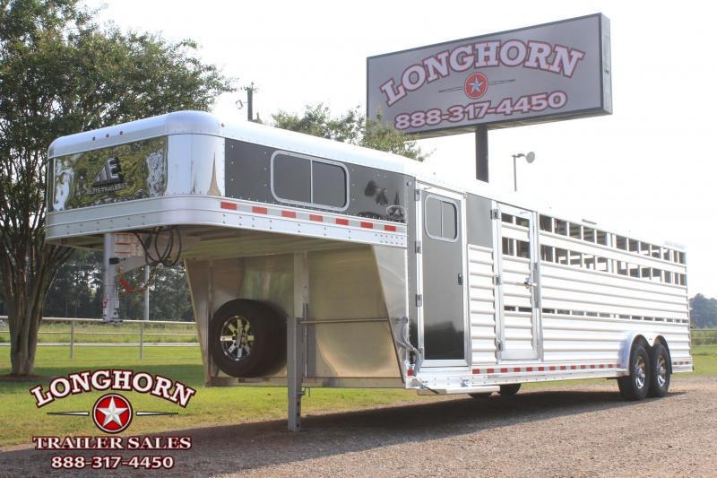 2021 Elite Trailers 28ft x 8ft Show Cattle with Two Side Ramps Livestock Trailer 2021 Elite Trailers 28ft x 8ft Show Cattle with Two Side Ramps Livestock Trailer
