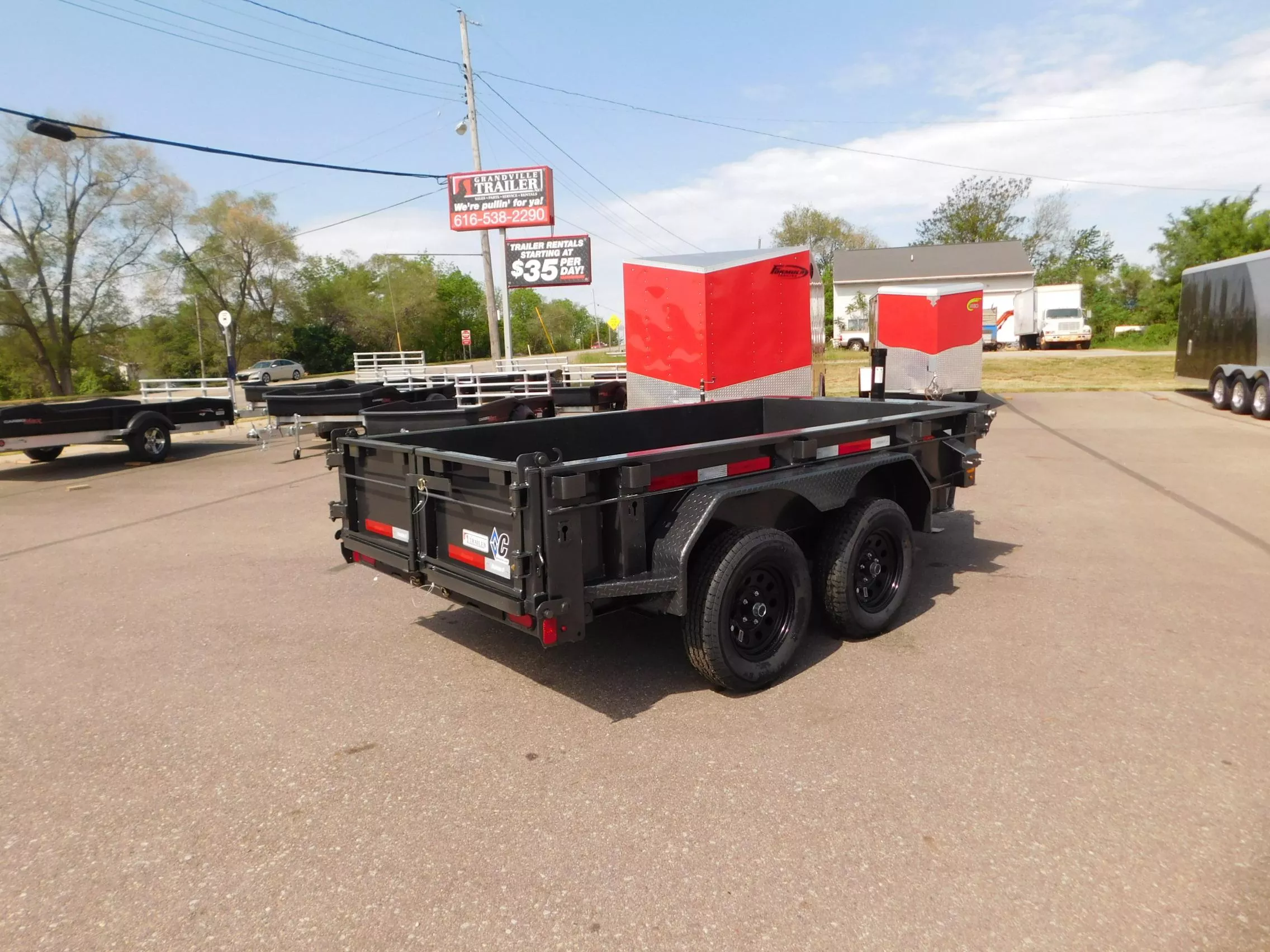 new Dump Trailers Diamond C Trailers  for sale, in Grandville, MI Thumbnail 5