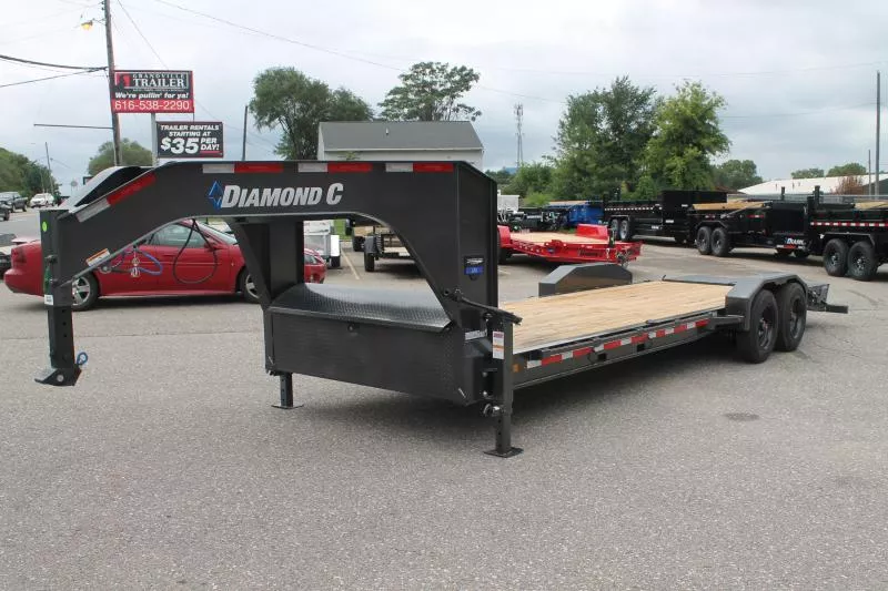 2026 Diamond C Trailers LPX208 24x80 Equipment Trailer