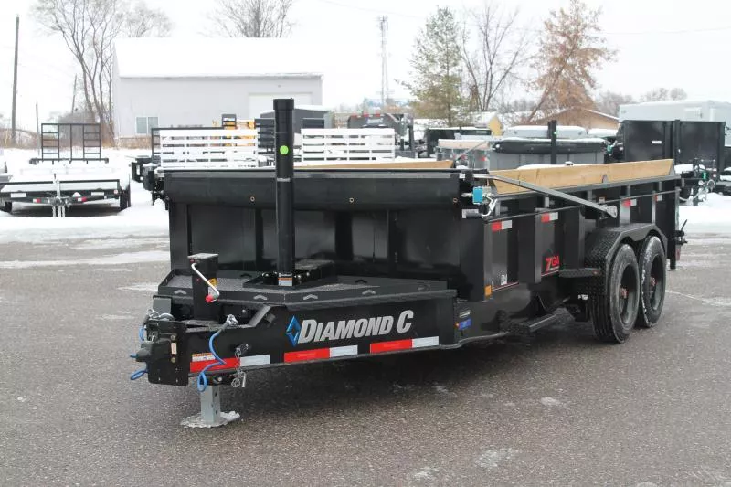 2026 Diamond C Trailers LPT208 16X82 Dump Trailer