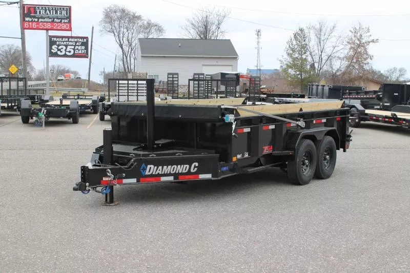 2026 Diamond C Trailers LPT207 14x82 Dump Trailer