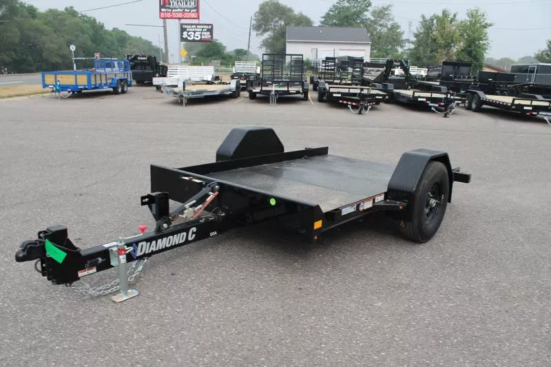 2026 Diamond C Trailers DSA107 12x77 Equipment Trailer
