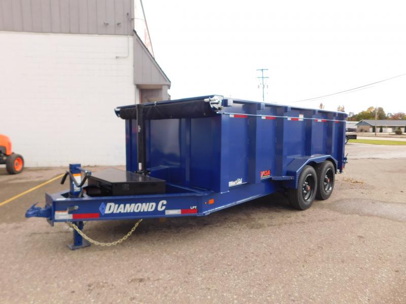 2022 Diamond C Trailers LPT208 14X81 Dump Trailer 2022 Diamond C Trailers LPT208 14X81 Dump Trailer