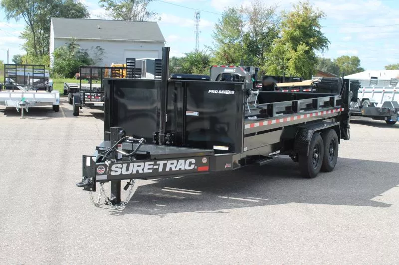 2026 Sure-Trac STBTL8216-BP-154 Dump Trailer