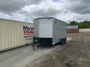 2026 LOOK Trailers ST DLX Flat Top V-Nose Cargo 7K K-DX8414-070 (84 x 14)
