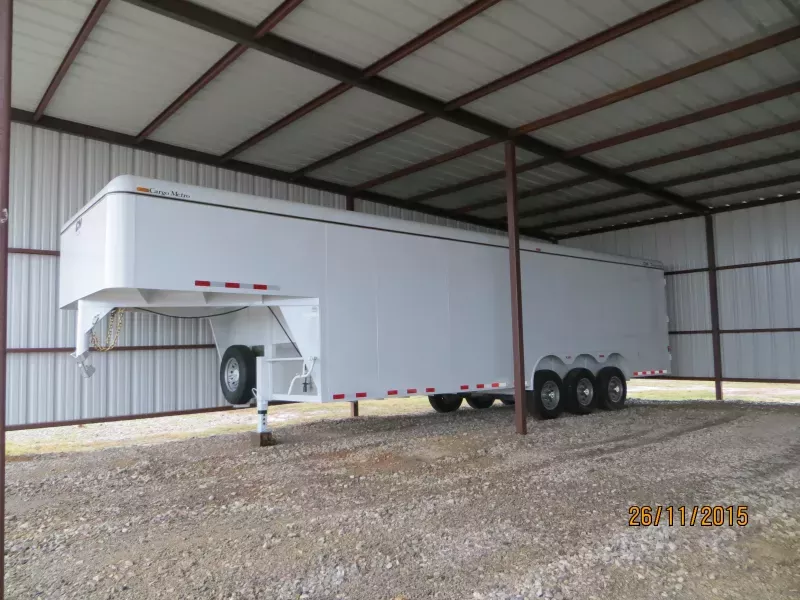 26 Foot 3-Axil Gooseneck Cargo Trailer