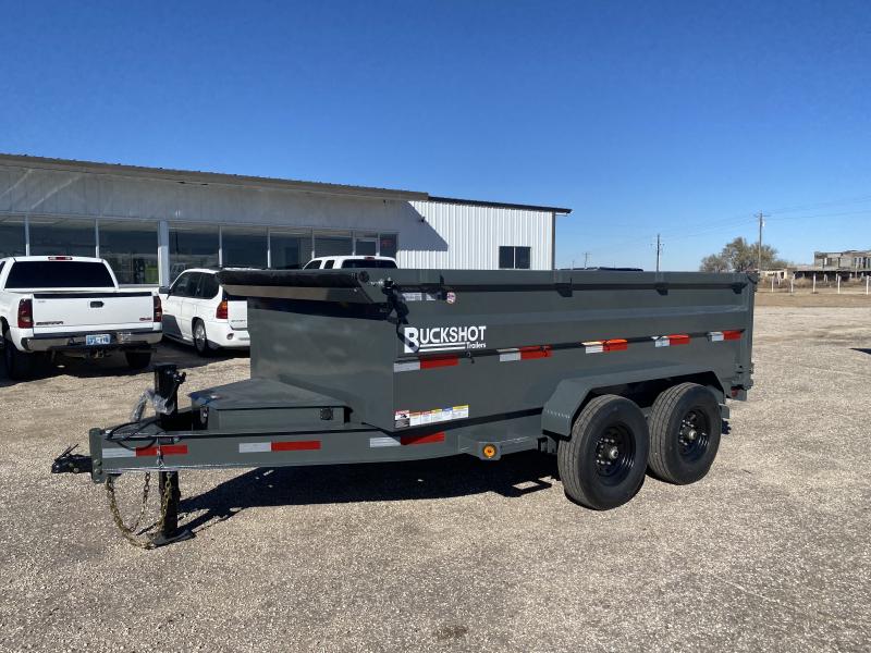2023 Buckshot MFG 83"x12' Dump Trailer 3' Sides 2023 Buckshot MFG 83"x12' Dump Trailer 3' Sides