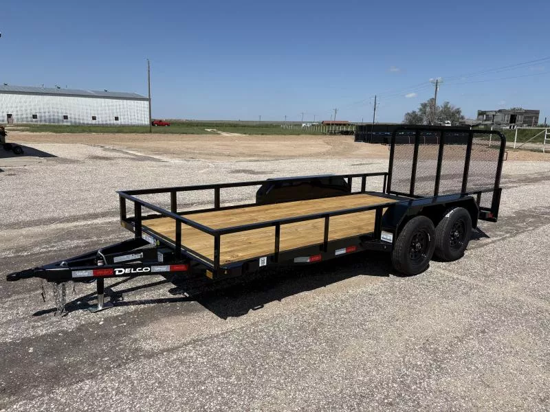 2026 Delco  77" X 16'  Utility Trailer