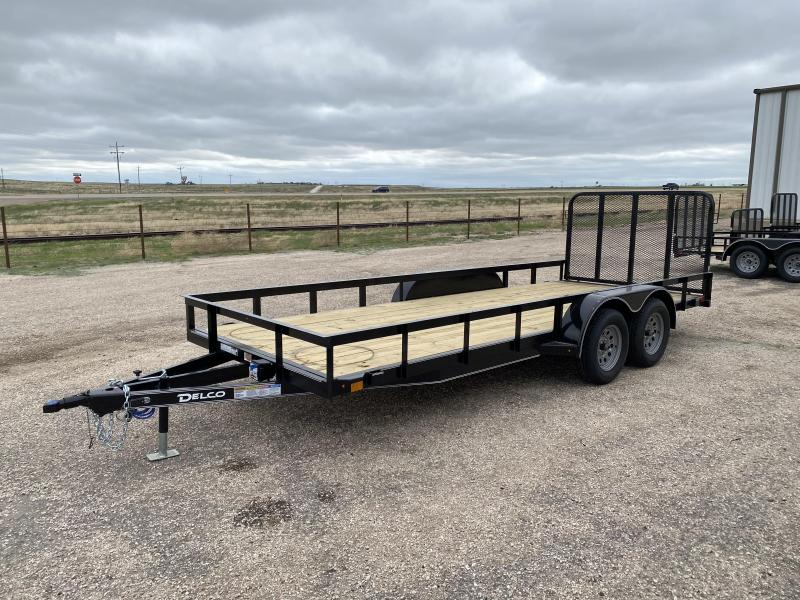 2021 Delco 83"x12' Utility Trailer Midwest Trailers and Service is a