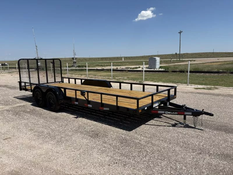 2026 Delco 83"x20' Utility Trailer