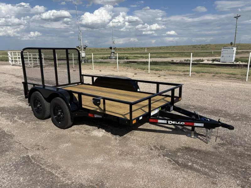 2026 Delco 77"x12' Utility Trailer