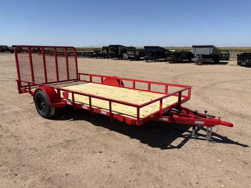 2026 Delco 83" X 14' Single Axle 3K Utility Trailer