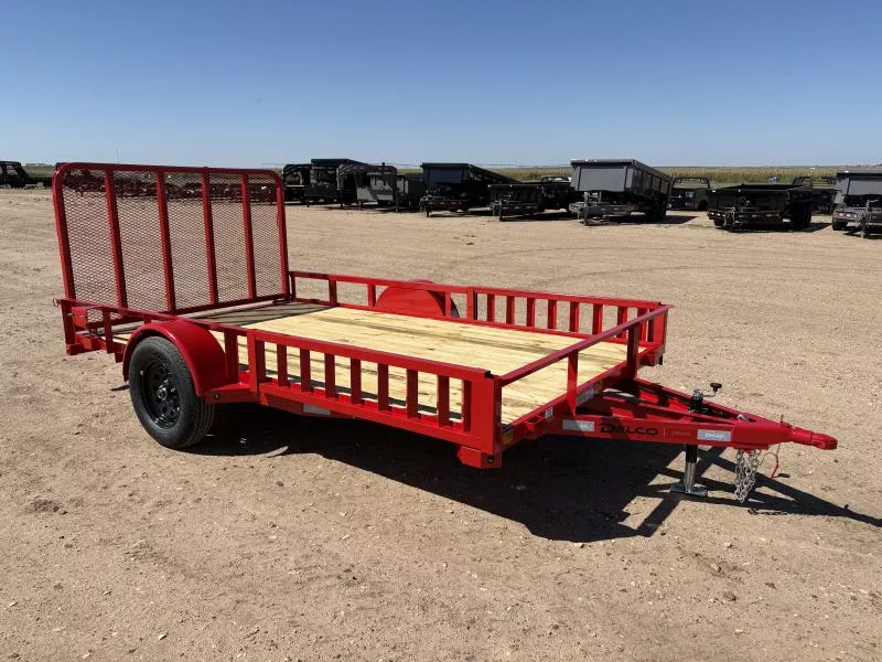 2026 Delco 83" X 12' Single Axle 3k Utility Trailer