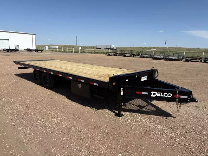 2026 Delco 102"x24' Tilt Trailer 16K