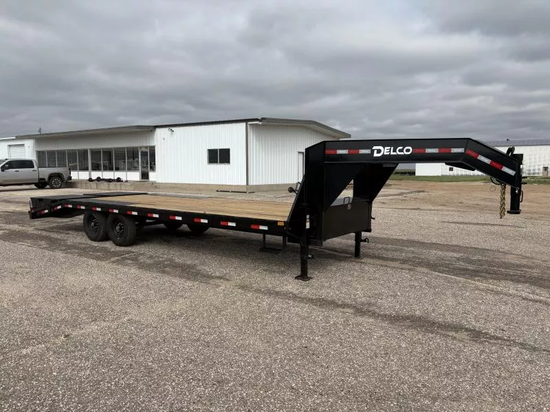 2026 Delco 102"x25' Flatbed Trailer