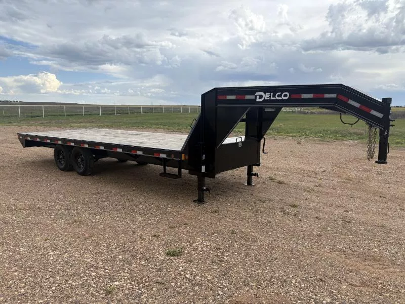 Delco 102"x22' Flatbed Trailer 14K