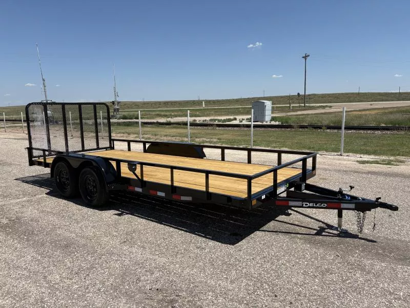 2026 Delco 83"x18' Utility Trailer