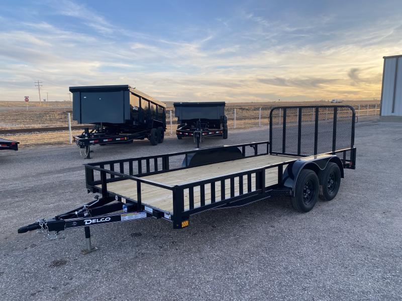 2023 Delco 83"x16' Utility Trailer 7K 2023 Delco 83"x16' Utility Trailer 7K
