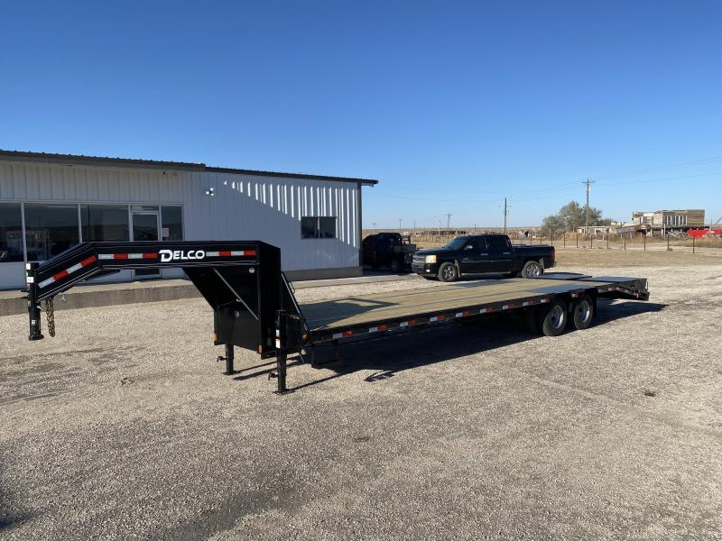 2022 Delco 102"x32' Dual Flatbed Trailer 2022 Delco 102"x32' Dual Flatbed Trailer