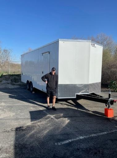 2022 Look 24' V-nose Car Hauler w/ Beaver Tail 2022 Look 24' V-nose Car Hauler w/ Beaver Tail