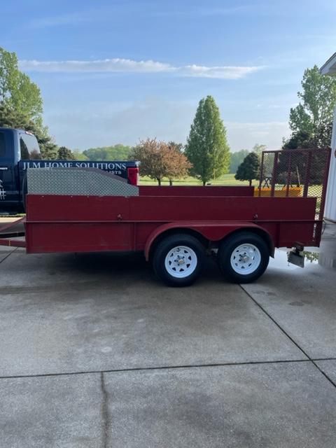 1998 6' x 12' Tandem Axle Utility Trailer 1998 6' x 12' Tandem Axle Utility Trailer