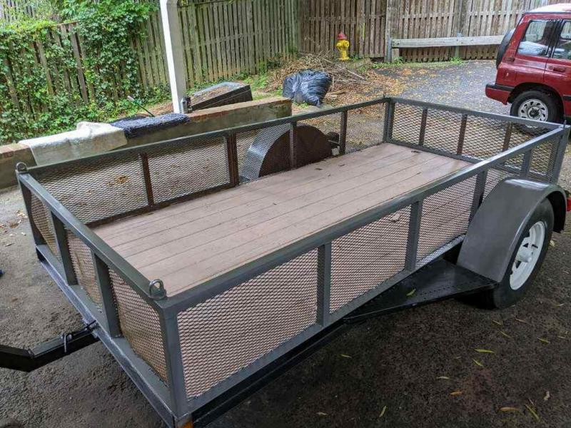 1993 Homemade 5 x 10 Utility Trailer 1993 Homemade 5 x 10 Utility Trailer