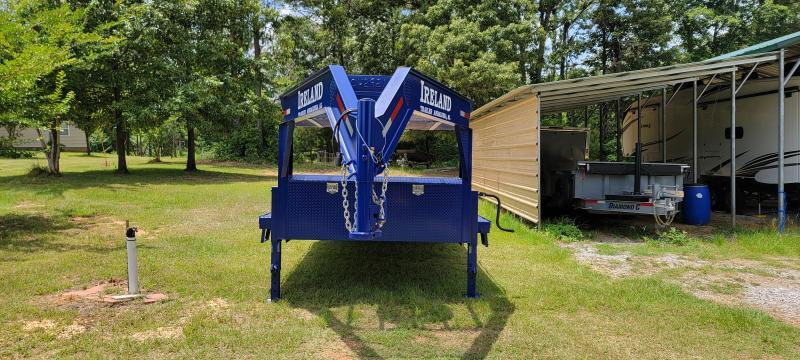 2021 Ireland 25' Gooseneck Trailer w/ Mega Ramps 2021 Ireland 25' Gooseneck Trailer w/ Mega Ramps