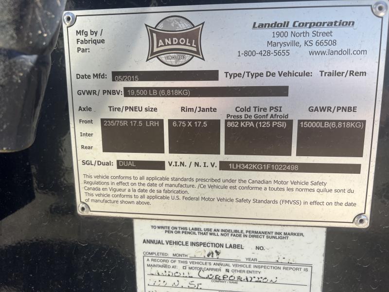 used Flatbed Semi Trailers Landoll  for sale, in Oklahoma City, OK Thumbnail 4