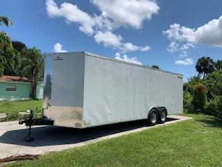 2021 Peach Cargo 8.5 x 24 Enclosed Heavy Duty Trailer 2021 Peach Cargo 8.5 x 24 Enclosed Heavy Duty Trailer