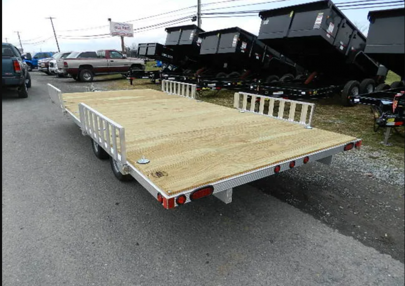 2018 CargoPro 8' x 18' Tandem Axle Aluminum ATV Trailer 2018 CargoPro 8' x 18' Tandem Axle Aluminum ATV Trailer